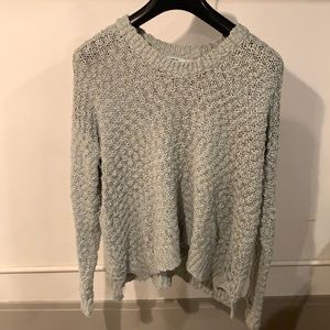 Kimchi Blue -light blue knitted pull over sweater size L